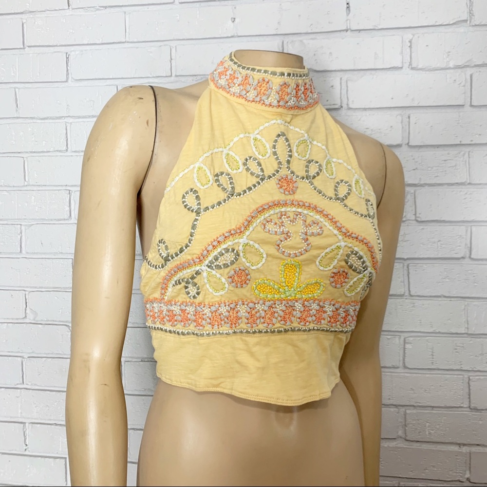 Free People Nectar Combo Goa Embroidered Crop Top - Picture 9 of 14